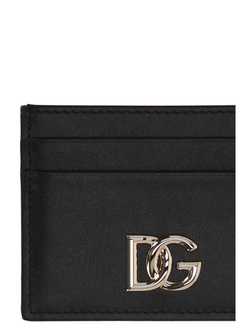 Logo-plaque card holder from DOLCE & GABBANA DOLCE&GABBANA | BI0330AW57680999